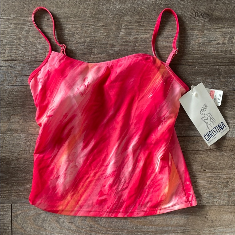 NWT Y2K Christina Havana Heat tankini top